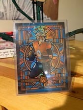 2025 Panini Mosaic Stained Glass Joe Burrow #5 card