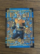 2025 Panini Mosaic Stained Glass Joe Burrow Oversized #5 card
