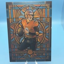 2025 Panini Mosaic Stained Glass Joe Burrow #5 card