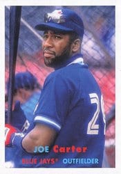 2021 Topps Archives Base Set Joe Carter #17 card