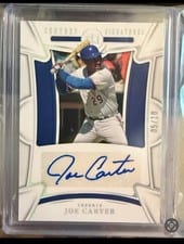 2023 Panini National Treasures Century Signatures Joe Carter #23 card