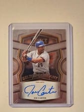 2023 Panini Select Company Signatures Joe Carter #SCS-JC card