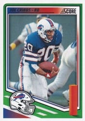 2025 Score Base Set Joe Cribbs #293 card