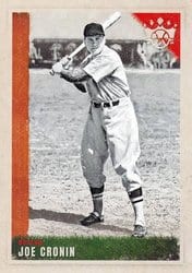 2022 Panini Diamond Kings Base Set Joe Cronin #6 card