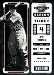 2023 Panini Chronicles Contenders Optic Joe Cronin #17 card
