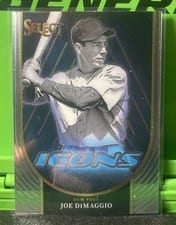 2024 Panini Select Icons Joe DiMaggio #19 card