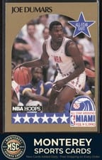 1990-91 Hoops Base Set Joe Dumars #3 card