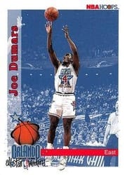 1992-93 Hoops Base Set Joe Dumars #296 card