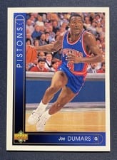 1993-94 Upper Deck Base Set Joe Dumars #42 card