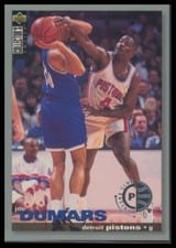 1995-96 Collector's Choice Base Set Joe Dumars #4 card
