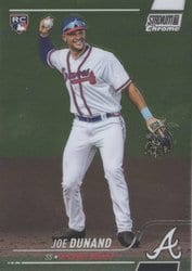 2022 Stadium Club Chrome Base Set Joe Dunand #315 card