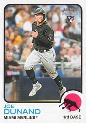 2022 Topps Heritage Base Set Joe Dunand #512 card