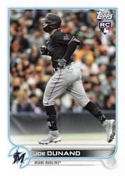2022 Topps Mini Base Set Joe Dunand #US126 card