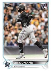 2022 Topps Update Base Set Joe Dunand #US126 card