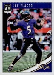 2018 Donruss Optic Base Set Joe Flacco #9 card