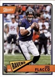 2018 Panini Classics Base Set Joe Flacco #8 card