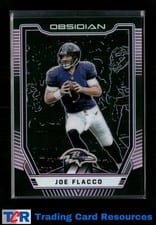2018 Panini Obsidian Joe Flacco #39 card