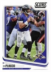 2018 Score Base Set Joe Flacco #23 card