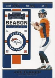 2019 Panini Contenders Base Set Joe Flacco #45 card