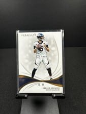 2019 Panini Immaculate Collection Joe Flacco #30 card