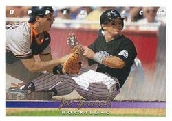 1993 Upper Deck Base Set Joe Girardi #571 card