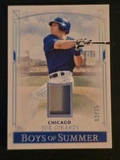 2024 Panini Boys of Summer Pastime Materials Joe Girardi #PM-JG card