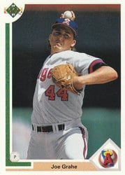 1991 Upper Deck Base Set Joe Grahe #657 card