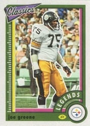 2022 Panini Classics Base Set Joe Greene #121 card