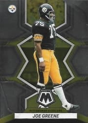 2022 Panini Mosaic Base Set Joe Greene #168 card