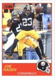 2019 Score Base Set Joe Haden #121 card
