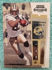 2000 Playoff Contenders Joe Horn #49 card