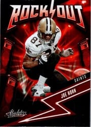 2023 Panini Absolute Rock Out Joe Horn #9 card