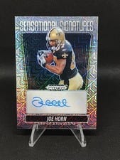 2025 Panini Prizm Black Sensational Signatures Joe Horn #25 card