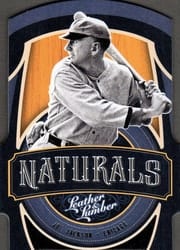 2019 Panini Leather & Lumber Naturals Joe Jackson #N-9 card