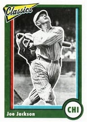 2023 Panini Chronicles Classics Joe Jackson #15 card
