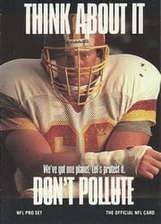 1991 Pro Set Base Set Joe Jacoby #724 card