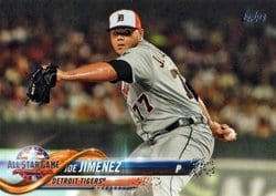 2018 Topps Update Base Set Joe Jimenez #US197 card