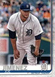 2019 Topps Base Set Joe Jimenez #217 card