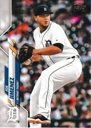 2020 Topps Base Set Joe Jimenez #452 card