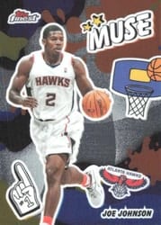 2025-26 Finest Muse Joe Johnson #M-28 card