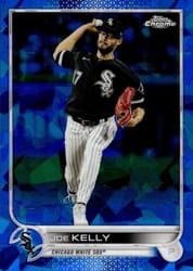 2022 Topps Chrome Update Sapphire Edition Base Set Joe Kelly #U268 card