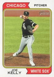 2023 Topps Heritage Base Set Joe Kelly #423 card