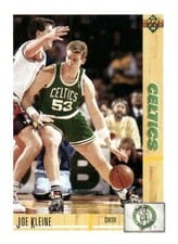 1991-92 Upper Deck Base Set Joe Kleine #107 card