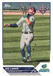 2023 Topps Pro Debut Base Set Joe Lampe #PD-5 card