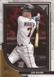 2021 Topps Museum Collection Base Set Joe Mauer #33 card