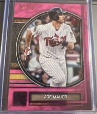 2025 Topps Museum Collection Base Set Joe Mauer #73 card