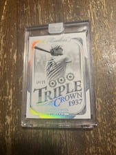 2024 Panini Flawless Triple Crown Joe Medwick #12 card