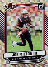 2024 Donruss The Rookies Joe Milton III #TR-10 card