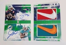 2024 Panini Origins Rookie Booklet Patch Auto Joe Milton III #RBO-JMI card