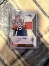 2024 Panini Phoenix Rising Rookie Autographs Jersey Joe Milton III #RRAJ-JMN card